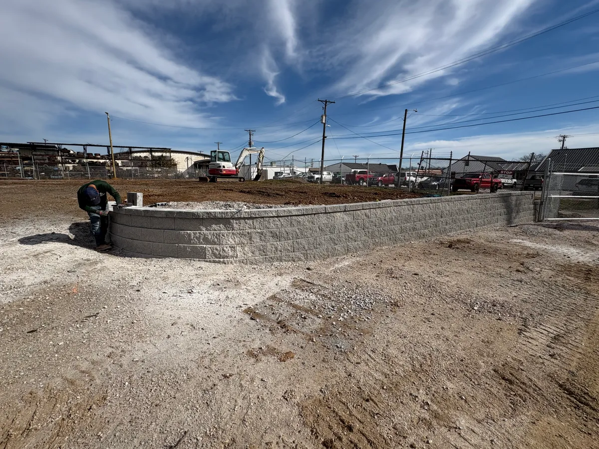 Drainage solution French drain Knoxville TN